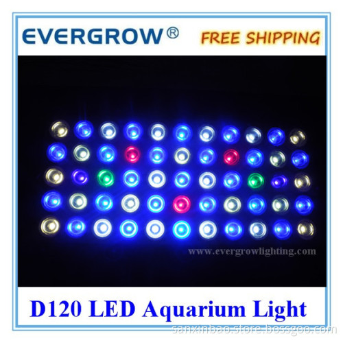 D120 DIY Scientific 8 Bands Spectrum Dimmable LED Aquarium Plant Lighting